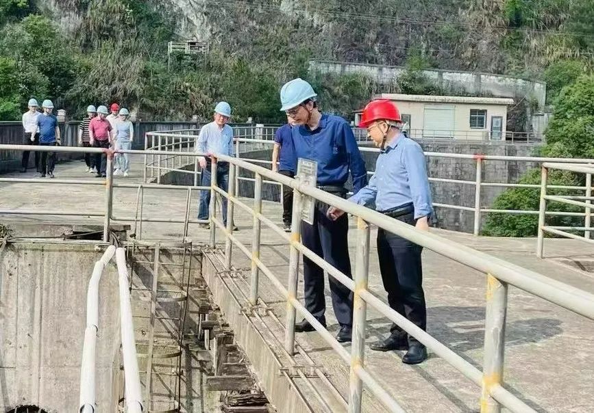 省國(guó)資委二級(jí)巡視員戴雪峰一行蒞臨湖南發(fā)展鳥兒巢公司開(kāi)展防汛安全督查